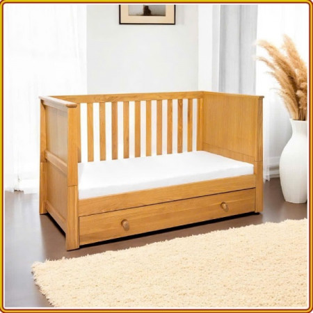 Oak Baby : Nôi + Giường Cũi - Đa Chức Năng 